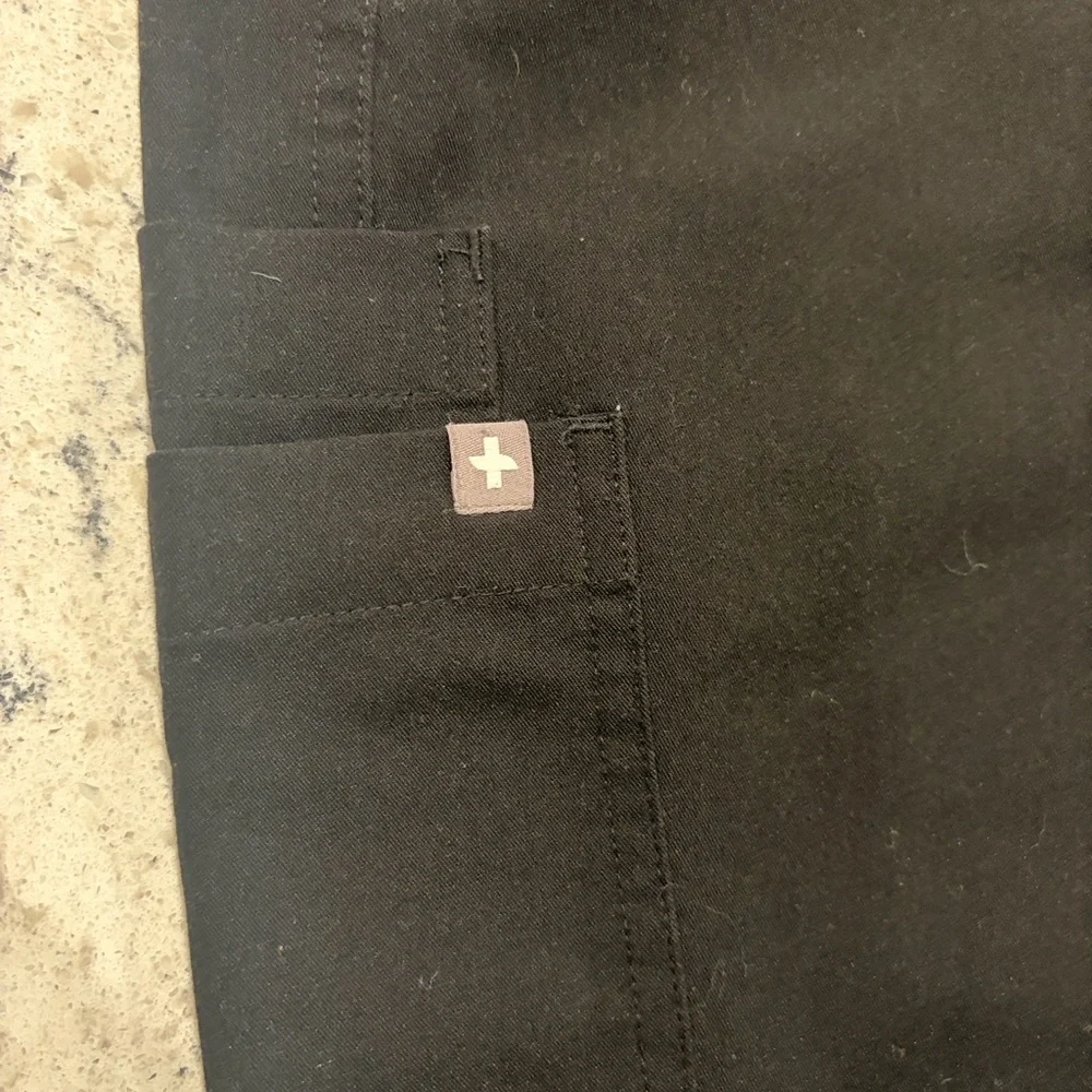 Figs Men's Small Scrub Pants Black - Picture 2 of 7